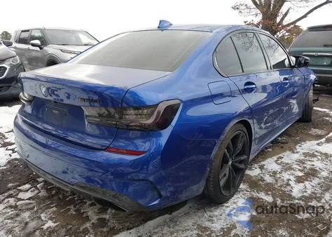 2020 BMW 3 Series M340I xDrive z USA, uszkodzony, nr VIN WBA5U9C08LFH23834